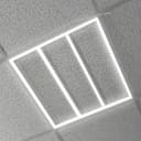 64w Border Line LED Frame Panel 600 X 600 Recessed Ceiling Light 6500K PHFL64W01