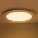 12w LED Round Recessed Ceiling Panel Light Ultra Slim Warm White