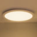 18w LED Round Recessed Ceiling Flat Panel Down Light Ultra Slim 3500K Warm White