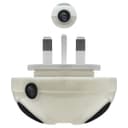 1W LED Night Light with Auto Sensor White Ladybug Plug In Dusk to Dawn A62W