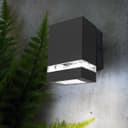 Modern Garden Outdoor Single Black Wall Light ZLC369B