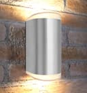 Modern 6W LED Double Outdoor Wall Light Stainless Steel Warm White ZLC320WW