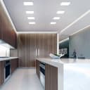 24w LED Square Recessed Ceiling Flat Panel Ultra slim Cool White 300mm x 300mm
