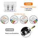 3 Way Waterproof IP68 Junction Box Push Clip WB3W