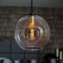 4w Vintage LED G95 Bulb E27 Spiral Filament Smoke Grey