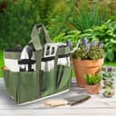Garden Tool Bag Organizer Heavy Duty 8 Pocket Gardening Hand Tool Storage GTB01