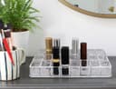 Cosmetic Clear Make Up Organiser Acrylic 24 Sections for Lipstick Lip gloss Nail Polish M8202