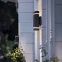 Modern Outdoor Double Wall Light ZLC336B