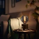 2w Vintage LED G95 Bulb E27 Spiral Filament Smoke Grey