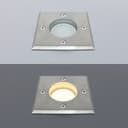 Outdoor Ground Walkover Light Square Stainless Steel Finish IP67 GL11