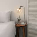 Modern Clear Glass Globe Table Lamp H3004