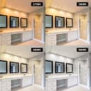 8W Fire Rated Downlights Dimmable Brushed Chrome 