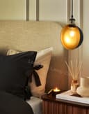 Industrial Vintage Brass Half Scone Pendant Light H3017
