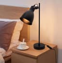 Vintage Metal Table Lamp Vintage Industrial Black Desk Lamp Scone Shade