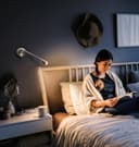LED Bedside Reading Wall Light Switched Flexible Arm Headboard Light H3049 Warm White 