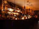 4W LED Decorative Light Bulb Whisky Bottle Blue Gradient Glass E27 Spiral Filament