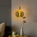 4w LED Decorative Metallic Glass Apple Gold Coil Filament Light Bulb E27 GOLDAPPLE
