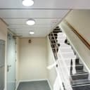 LED Microwave Motion Sensor Ceiling Light Round 18w 6500k IP54 Remote Controlled 0829BSEN 