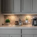 20w LED Under Cabinet Kitchen Lights Slim Rectangular Warm White 3000k Kit Of 4 UC02