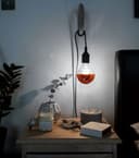 4W LED Crown Copper Light Bulb Mirror Top E27 Cool White 6500k