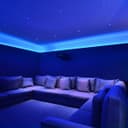  2 Pack LED GU10 Blue Light Bulb 5w with Blue Lens Diffuser