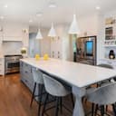 Ceramic Ceiling Pendant Light White Gypsum Lamp Shade