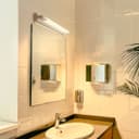 7w LED Bathroom Mirror Wall Light With Pull Cord Warm White 3000K IP44 ML18