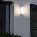 Outdoor LED Wall Light Natural White 4000k Stainless Steel Opal ZLC377
