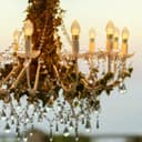 2 Pack 2W LED Crystal Candle Bulb 3000K Warm White E14