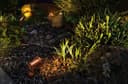 Outdoor Ground Spike Light Stainless Steel Copper Finish Adjustable Head ZLC085S