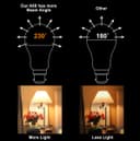 15w GLS LED Light Bulb B22 Bayonet Warm White A60