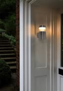 3w Modern LED Outdoor Garden Wall Light Stainless Steel IP44 Warm White ZLC044