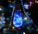 1w  E27 ST58 LED Blue Fairy String Filament Light Light Bulb