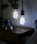 1w  E27 ST58 LED Cool White Fairy String Filament Light Bulb