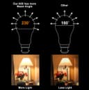 10w GLS LED Light Bulb B22 Bayonet Warm White A60