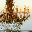 2 Pack 5W LED Crystal Candle Bulb Dimmable 3000K Warm White E14