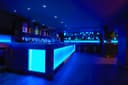 BLUE 6w LED Ceiling Panel Square Surface Mount Spotlight Blue