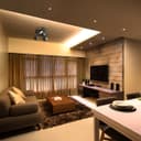 Brushed Chrome 3 Way Adjustable Eyeball Ceiling Spotlight GU10