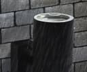 Single Outdoor Wall Light Black Stainless Steel IP65 ZLC076B