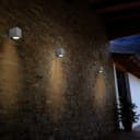 Aluminium Finely Finished Mini Cube Single Outdoor Wall Light Fixture GU10 ZLC066AB 
