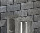 Single Outdoor Wall with PIR Movement Sensor Stainless Steel