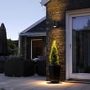 Modern Black Outdoor Wall Light Up Down Garden luminare ZLC024 