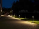 LED Bollard Modern Stainless Steel Garden Lamp Post Warm White Light with 12v Transformer ZLC048WW