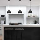 Minimalist Modern Pendant Ceiling Light Black Shade M0140