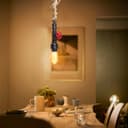 Industrial Water Pipe Vintage Ceiling Rope Pendant Light with Valve Tap M0168