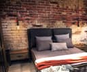 Industrial Pendant Light Rustic Metal Vintage Water Pipe Ceiling Light M0157 with 4W ST58