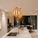 Modern Vintage Oval Glass Ceiling Pendant Light M0196