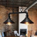 Vintage Retro Industrial Water Pipe Ceiling Light M0194