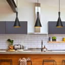 Modern Black Metal Ceiling Pendant Light M0205 