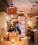 Modern Vintage Glass Copper Pendant Light M0201